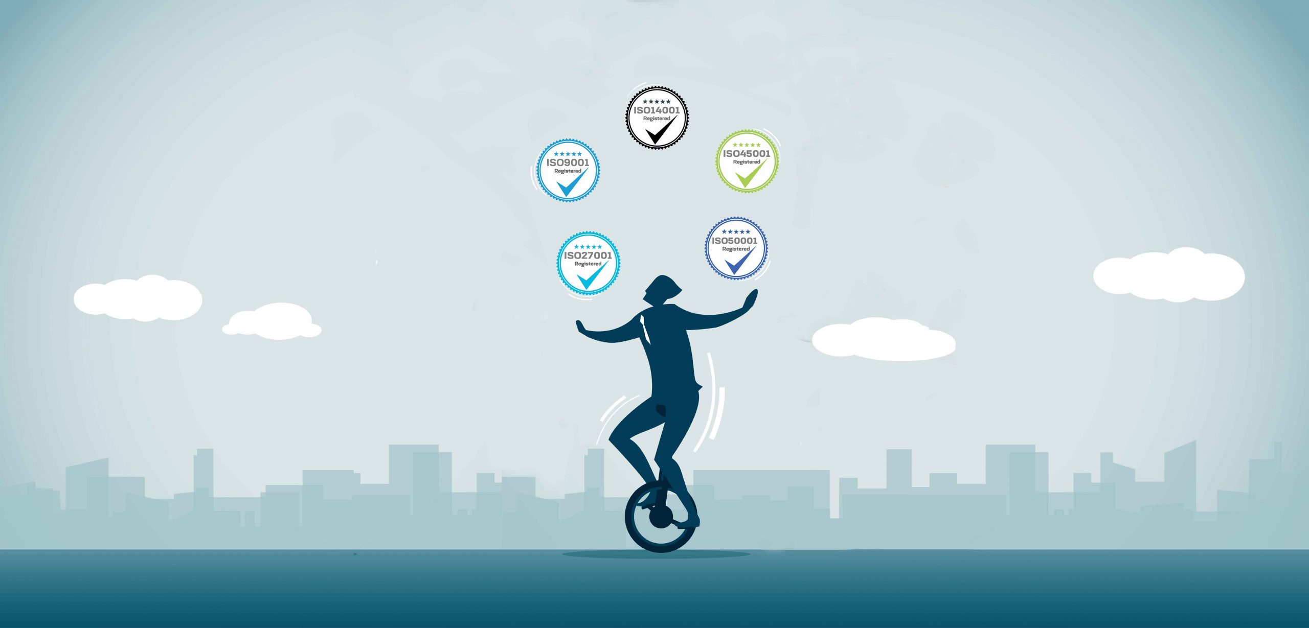 Juggling multiple ISO Certifications? We have the perfect blend. NDC